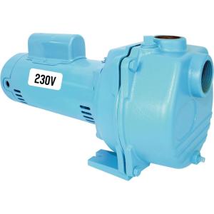 imageLittle Giant LSP200C 2 HP 230 Volts 97 GPM 48 PSI SprinklerIrrigation Pump Blue 558296