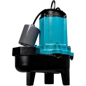 imageLittle Giant 10SCCIM 208230Volt 7200 GPH 12 HP Manual Cast Iron SewageEffluent Pump No Switch with 2inch FNPT Discharge and 20Ft Cord Blue 511438115V  3  20 Cord  Float Switch