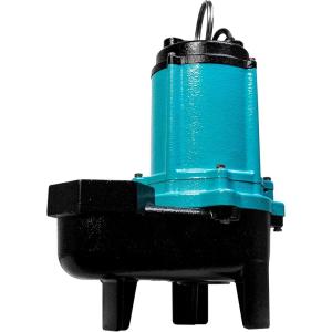 imageLittle Giant 10SCCIM 208230Volt 7200 GPH 12 HP Manual Cast Iron SewageEffluent Pump No Switch with 2inch FNPT Discharge and 20Ft Cord Blue 511438115V  3  20 Cord  No Switch