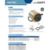 imageLittle Giant MS1200P6B 115 Volt 1150 GPH Oilless Stainless Steel and Bronze Direct Drive Pump for Marine Air Conditioners 6Ft Plugless Cord Steel 5172000061150 GPH 115 Volt