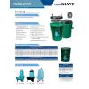 imageLittle Giant 9JF2V2DA1 Pit Plus JR Sewage Basin System with 115V 410 hp 6000 gph 9SCCIM Sewage Pump Float Switch with 20Ft Cord 2In VentDischargeand Alarm GreenBlueBlack 50967420x30  9SCCIM  Float  No Alarm  2 Vent