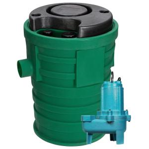 imageLittle Giant 9JF2V2DA1 Pit Plus JR Sewage Basin System with 115V 410 hp 6000 gph 9SCCIM Sewage Pump Float Switch with 20Ft Cord 2In VentDischargeand Alarm GreenBlueBlack 50967420x30  9SCCIM  Float  No Alarm  2 Vent