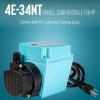 image:imageLittle Giant 4E34NT 115Volt 112 HP 710 GPH Small OilFilled Submersible Water TransferRecirculating Pump with 10Ft Cord Blue 504186