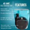image:imageLittle Giant 4E34NT 115Volt 112 HP 710 GPH Small OilFilled Submersible Water TransferRecirculating Pump with 10Ft Cord Blue 504186