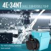 image:imageLittle Giant 4E34NT 115Volt 112 HP 710 GPH Small OilFilled Submersible Water TransferRecirculating Pump with 10Ft Cord Blue 504186
