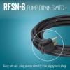 image:imageLittle Giant RFSN6 115Volt Maximum 13Amp  12 HP Pump Down Piggyback Tethered Float Switch for Pond Sump Sewage or Effluent Systems 10Ft Cord Grey 59911810 Cord  115V Plug  Max 12 HP