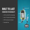 image:imageLittle Giant 16GF15120 115V 2958 GPH 1 HP Automatic Grinder Pump for Sewage and Effluent Systems with Piggyback Tethered Float Switch Blue 509810115 V  tethered float switch