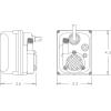 image:imageLittle Giant 1MA 115 Volt 170 GPH Direct Drive Small Submersible Aluminum Water Transfer or Circulation Pump for Industrial Commercial or Home use with 6Ft Cord Blue 521203