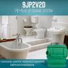 image:imageLittle Giant 9SF2V2D Pit Plus SR Sewage Basin System with 115Volt 410 HP 6000 GPH 9SCCIM Sewage Pump and 20Ft Cord GreenBlueBlack 50966124x24  9SCCIM  ECM Switch  No Alarm  2 Vent