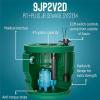 image:imageLittle Giant 9SF2V2D Pit Plus SR Sewage Basin System with 115Volt 410 HP 6000 GPH 9SCCIM Sewage Pump and 20Ft Cord GreenBlueBlack 50966124x24  9SCCIM  ECM Switch  No Alarm  2 Vent