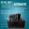 image:imageLittle Giant HTVCL30P 18 HP 208230Volt 32Ft Shutoff High Temperature Plenum Condensate Pump with 14Ft Lead Wires Black 553130102