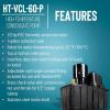 image:imageLittle Giant HTVCL60P 13 HP 208230Volt 62Ft Shutoff High Temperature Plenum Condensate Pump with 14Ft Lead Wires Black 553160102