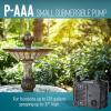 image:imageLittle Giant PAAA 1160 HP 230Volt 120 GPH Manual Small Submersible OilFilled FountainRecirculating Pump with 12Ft Lead Wires  No Plug Black 523112