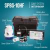 image:imageLittle Giant SPBS12HF 12 Amp 3180 GPH Sump Pump Battery Backup System with Controller Secondary Pump Switch Fittings Black 50640710 Amp