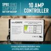 image:imageLittle Giant SPBS12HF 12 Amp 3180 GPH Sump Pump Battery Backup System with Controller Secondary Pump Switch Fittings Black 50640710 Amp