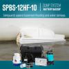 image:imageLittle Giant SPBS12HF 12 Amp 3180 GPH Sump Pump Battery Backup System with Controller Secondary Pump Switch Fittings Black 50640712 Amp with Primary Pump