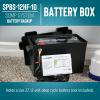 image:imageLittle Giant SPBS12HF 12 Amp 3180 GPH Sump Pump Battery Backup System with Controller Secondary Pump Switch Fittings Black 50640712 Amp with Primary Pump