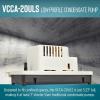 image:imageLittle Giant VCCA20ULS 230Volt 5060 Hz 130 HP 80 GPH LowProfile Automatic Condensate Removal Pump with Safety Switch WhiteBlack 554202101