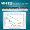 image:imageLittle Giant WGFP200 230Volt 2 HP 16000 GPH Large Submersible Stainless Steel and Cast Iron Water Feature Pump with 32Ft Cord and 230Volt Plug Black 566072
