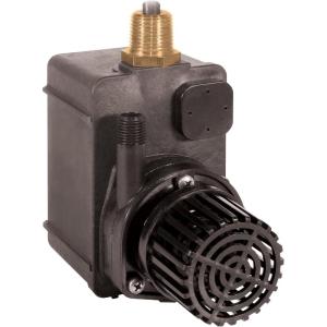 image:imageLittle Giant PE2YSA 115V 140 HP 300 GPH Polyester Submersible Parts Washer Pump with Conduit Fitting for Aqueous Solutions or ULlisted Solvents with 6Ft Plugless Power Cord Black 518550