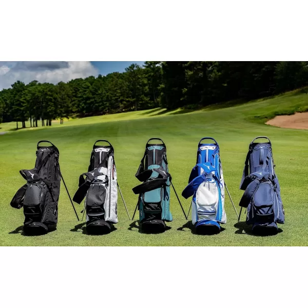 Mizuno BR-D3 Golf Stand Bag | 4 Way Top Cuff | 2 Full Length Dividers | Dual Shoulder Straps | Full Length Stand Legs | Insulated Drink Pouch