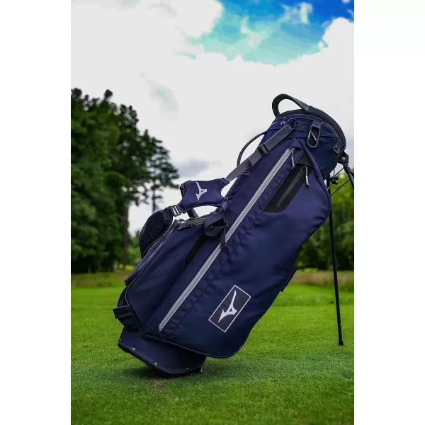 Mizuno BR-D3 Golf Stand Bag | 4 Way Top Cuff | 2 Full Length Dividers | Dual Shoulder Straps | Full Length Stand Legs | Insulated Drink Pouch