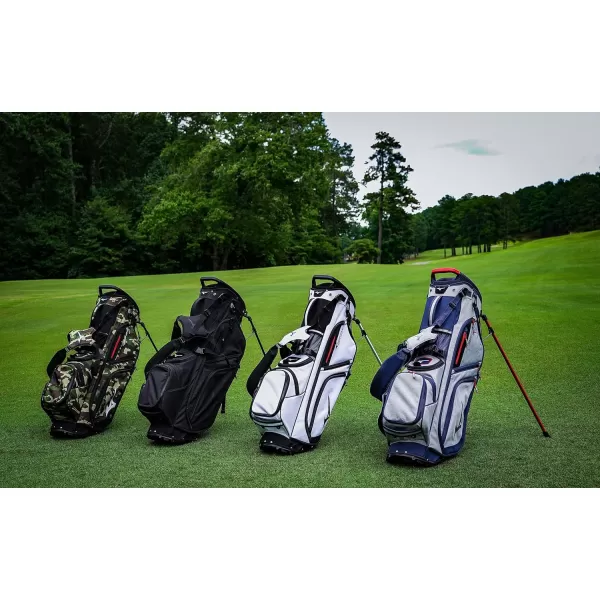 Mizuno BR-DX 14-Way Hybrid Golf Stand Bag | 14 Way Top Cuff | Full Length Dividers| Dual Shoulder Straps | Full Length Stand Legs | Large Insulated Cooler