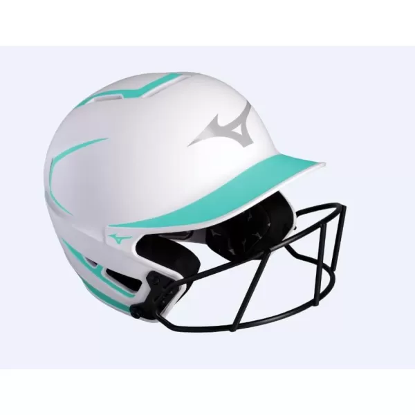 Mizuno Adult F6 Fastpitch Softball Batting Helmet with Mask