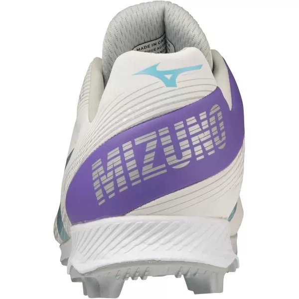 Mizuno Girl's Wave Finch Lightrevo Jr. Molded Softball Shoe