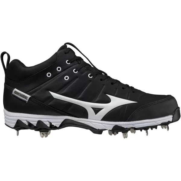 Mizuno Men's 9-Spike Ambition 2 Baseball Shoe)