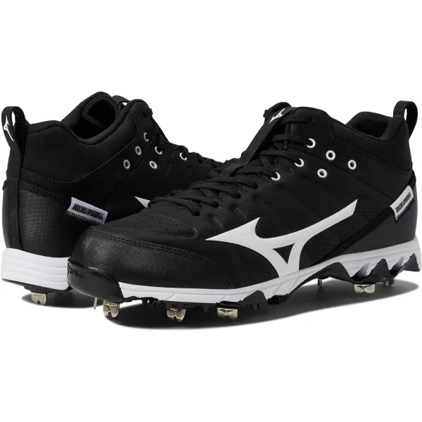 Mizuno Men's 9-Spike Ambition 2 Baseball Shoe)