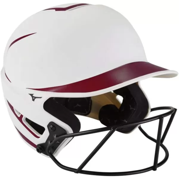 Mizuno Adult F6 Fastpitch Softball Batting Helmet with Mask