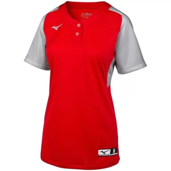 Mizuno Aerolite 2-Button Fastpitch Fastpitch Softball Jersey