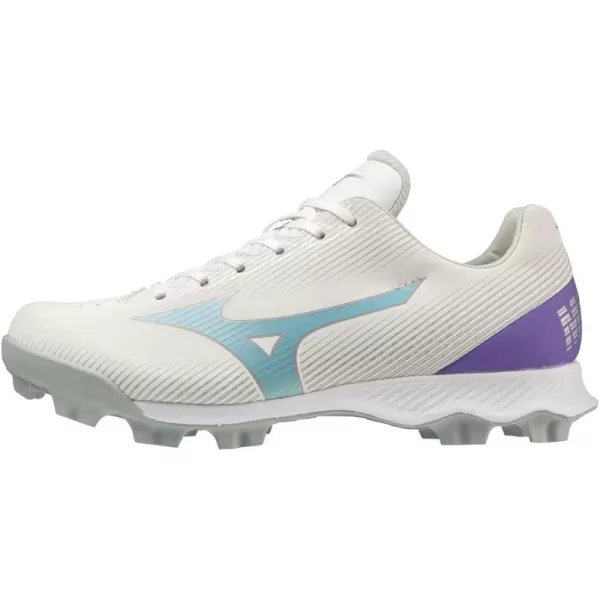 Mizuno Girl's Wave Finch Lightrevo Jr. Molded Softball Shoe