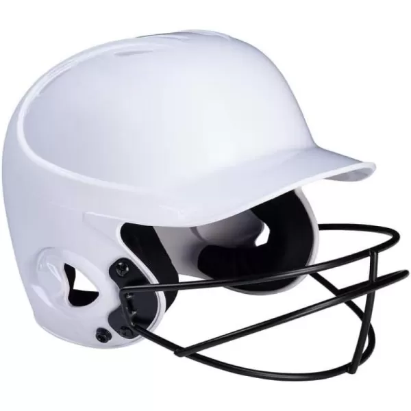 Mizuno MVP Series Solid Batting Helmet with Fastpitch Softball Mask