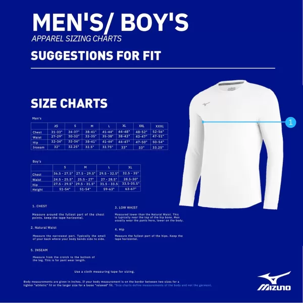 Mizuno Comp Diamond Long Sleeve Crew