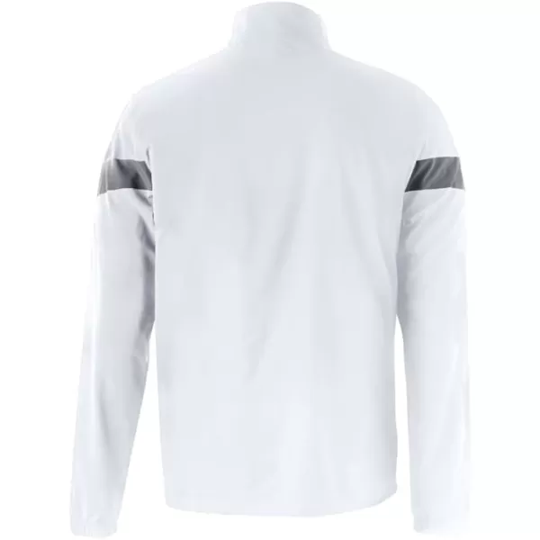 Mizuno Long Sleeve Hitting Jacket | Wind Resistant | Stretch Woven Fabric | Front 1/4 Zip | Side 1/4 Zip