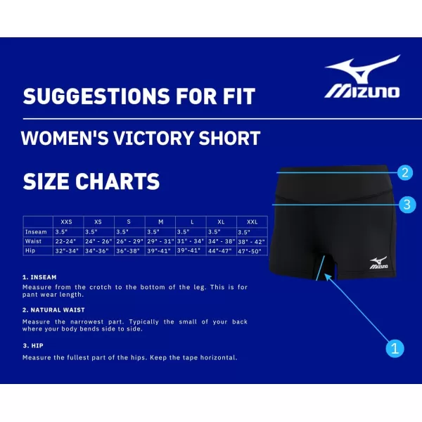 Mizuno Victory 3.5" Inseam Volleyball Short