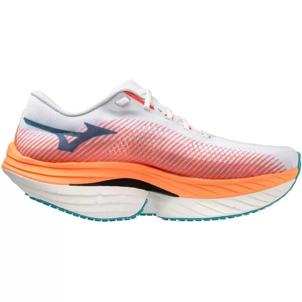 Mizuno Wave Rebellion PRO Road Running Shoe for Men White Orange