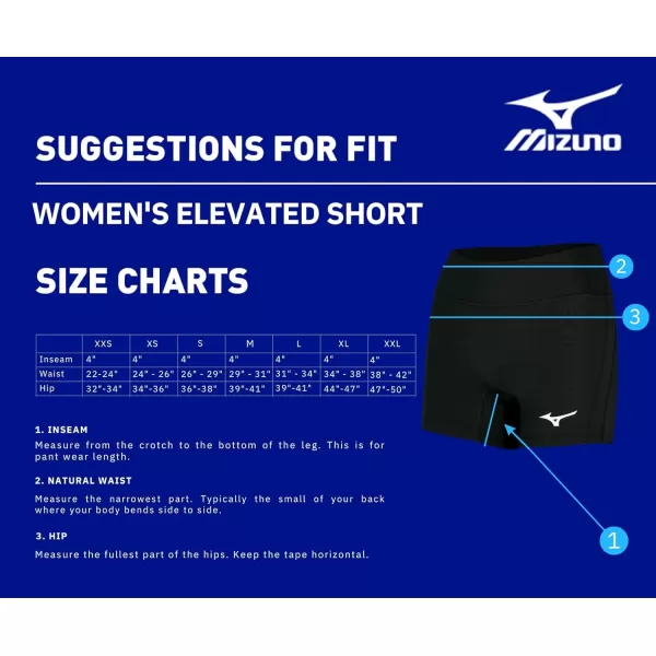 Mizuno Women's Elevated 4" Inseam Volleyball Short