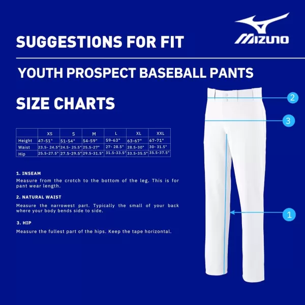 Mizuno Youth Prospect Baseball Pant