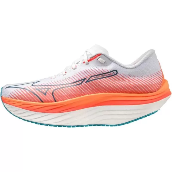 Mizuno Wave Rebellion PRO Road Running Shoe for Men White Orange