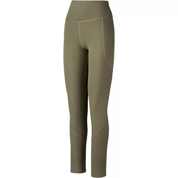 Mizuno womens High-Waisted Compression Leggings with Pockets