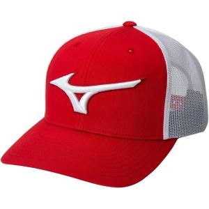 imageMizuno Diamond Trucker HatRedwhite