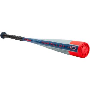 imageMizuno PWR ALLOY 10 USA Youth Baseball Bat  2 58 inch Barrel  1 Piece Aluminum  Aerospace Grade Alloy  Multiband Barrel  Cushioned GripPWR ALLOY  Big Barrel 2 58 Youth USA Baseball Bat 10