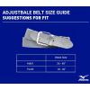 imageMizuno Classic Elastic BaseballSoftball Belt  Youth and AdultWhite