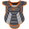 imageMizuno Mizuno Samurai Womens Fastpitch Softball Chest ProtectorGreyOrange