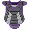 imageMizuno Mizuno Samurai Womens Fastpitch Softball Chest ProtectorGreyPurple