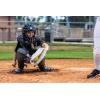 imageMizuno Womens Samurai Fastpitch Softball Shin GuardsGreyNavy