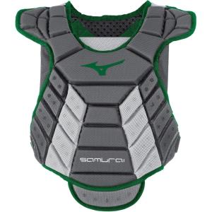 imageMizuno Mizuno Samurai Womens Fastpitch Softball Chest ProtectorGreyForest